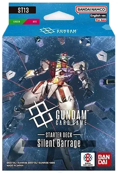 Gundam ENG Card Game Silent Barrage ST13 1 Mazzo