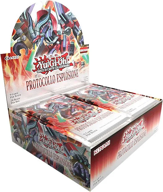 YUGI Protocollo Esplosione Box 24 Buste