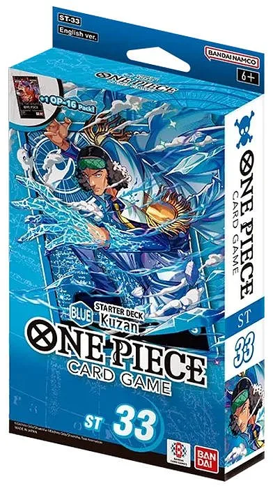 One Piece ENG Starter Deck Blue Kuzan ST-33 1 Mazzo