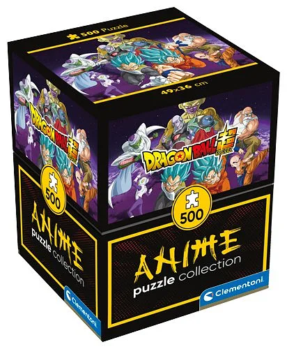 Puzzle 500pz Dragon Ball Super Saiyan Box Cube