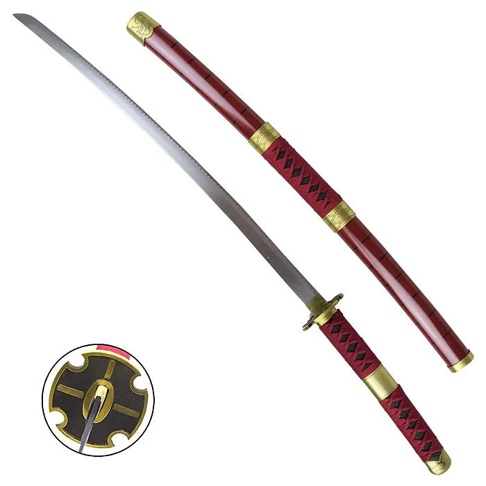 Katana Non Affilata One Piece Sandai Kitetsu Zoro