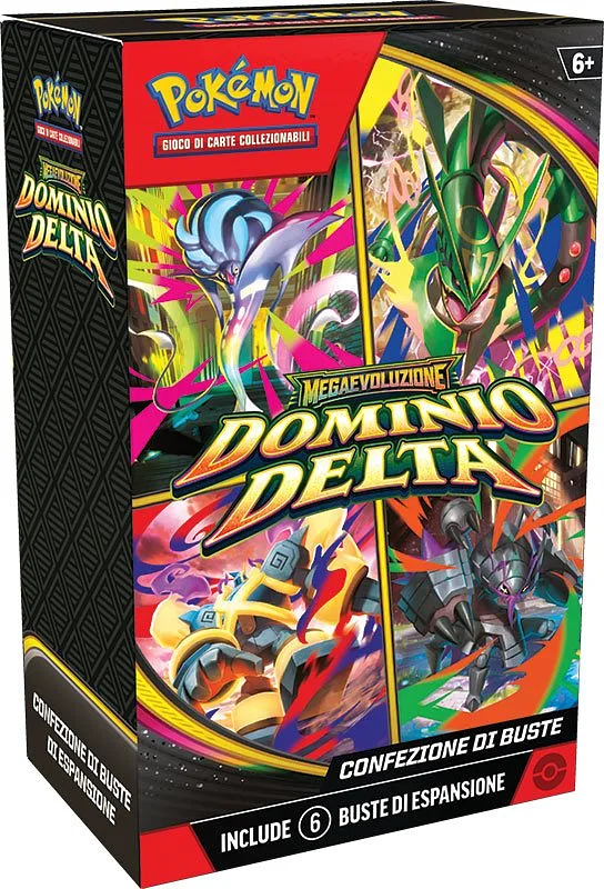 Pokemon ITA MEGAEVO Dominio Delta Bundle 6 buste