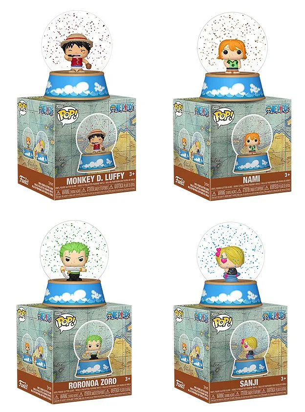 FUNKO MYSTERY MINI SNOW BALL One Piece 1pz Assortimento