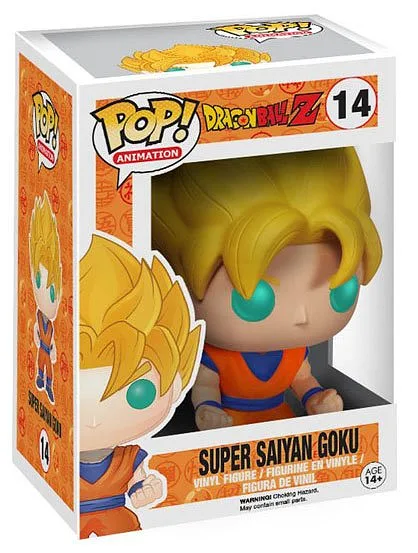 FUNKO POP Dragon Ball Z Super Saiyan Goku 14