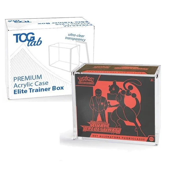 TCGLAB - PREMIUM CASE MAGNETICO N50 ULTRA TRASPARENTE - ETB - (TL035)
