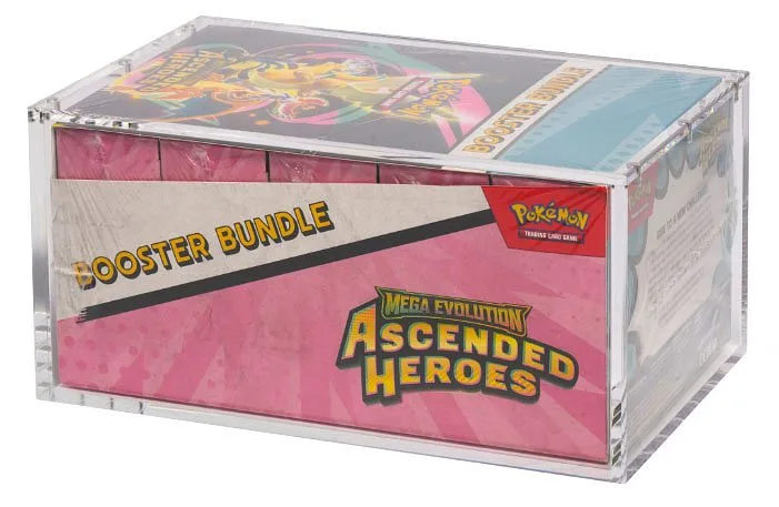 Acrylic Box Protezione Pokemon Booster Bundle V2