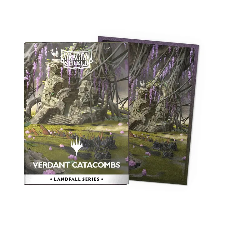 DS100 SLEEVES STANDARD LANDFALL SERIES - VERDANT CATACOMB (AT-16504)
