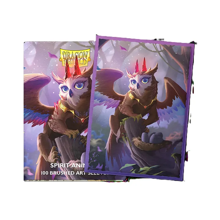 DS100 SLEEVES STANDARD MATTE DUAL ART - THE DRAGOWLIS (AT-12132)