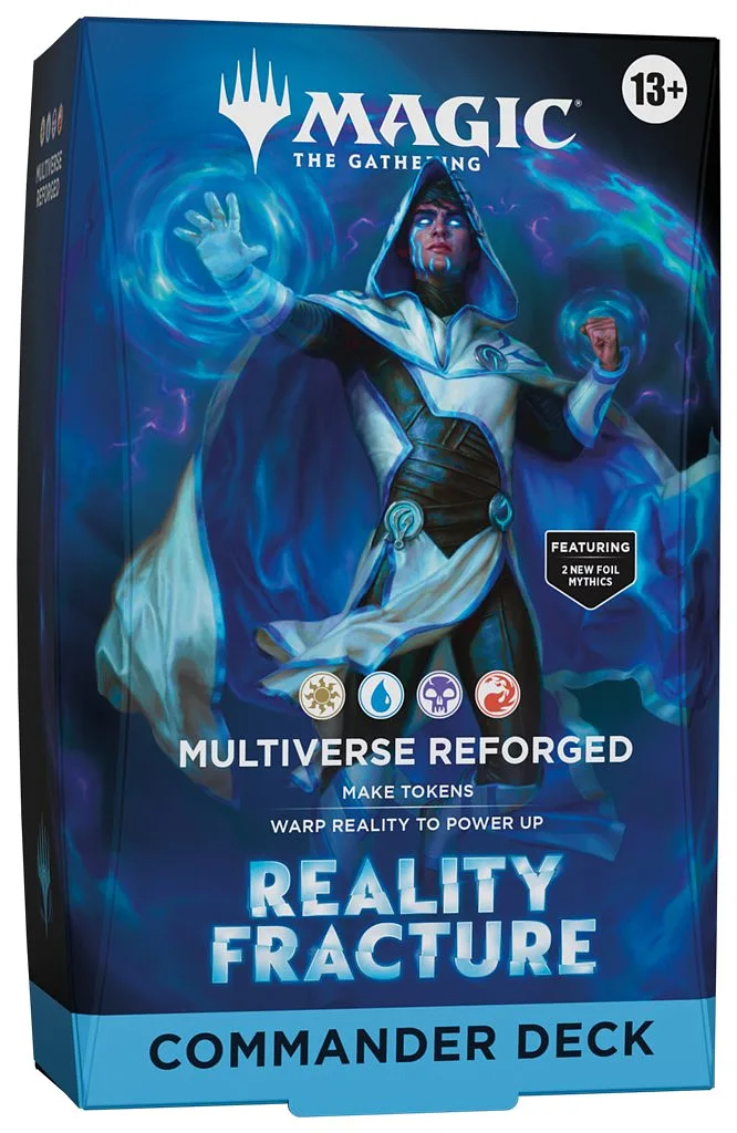 MAGIC - REALITY FRACTURE - COMMANDER DECK DISPLAY - (BOX 4 PZ) - ITALIANO
