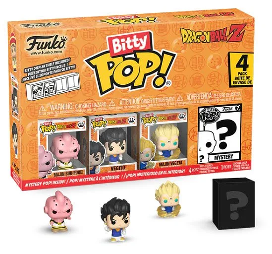 FUNKO BITTY POP 4 Pack Dragon Ball Z Majin Buu (Pure)