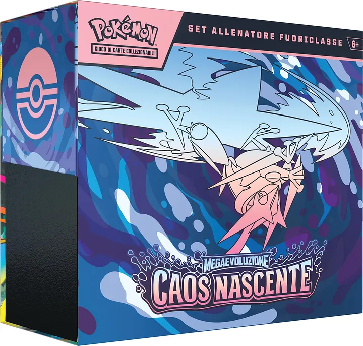 Pokémon GCC Megaevoluzione Caos Nascente – Set Allenatore Fuoriclasse