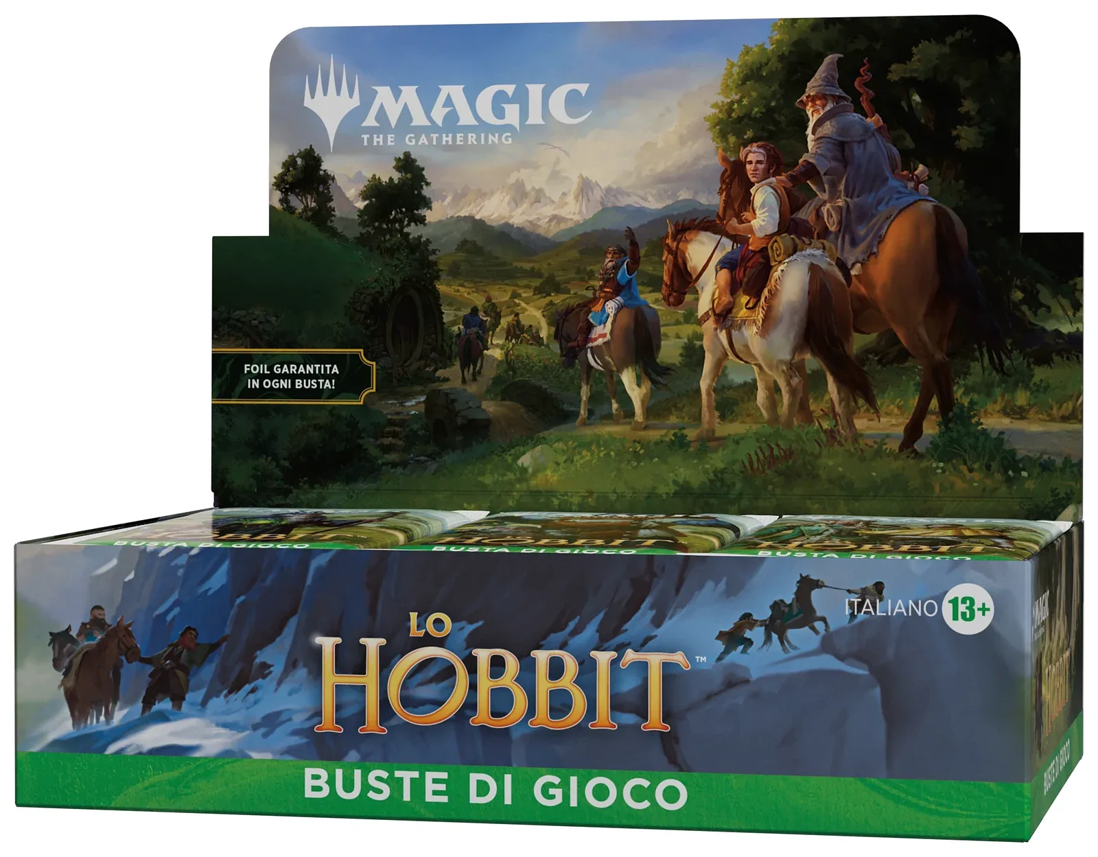 Magic: The Gathering Lo Hobbit – Display 30 Buste di Gioco + 1 carta bonus (ITA)