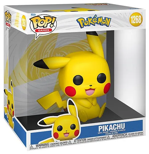 FUNKO BIG 25cm Pokemon Pikachu (Sitting) 1268
