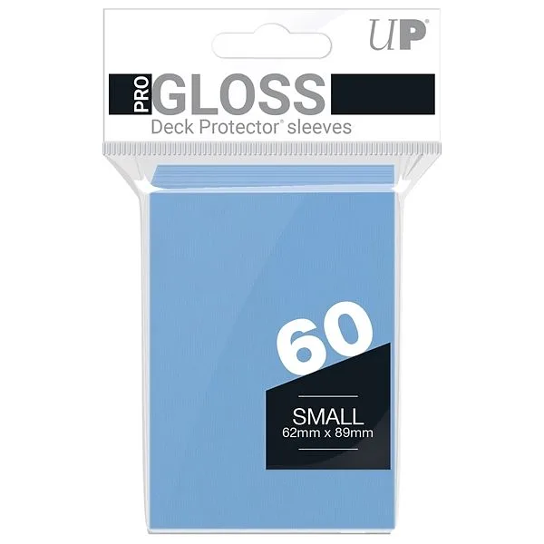 ULTRA PRO - 60 Bustine Small Pro Gloss Light Blue