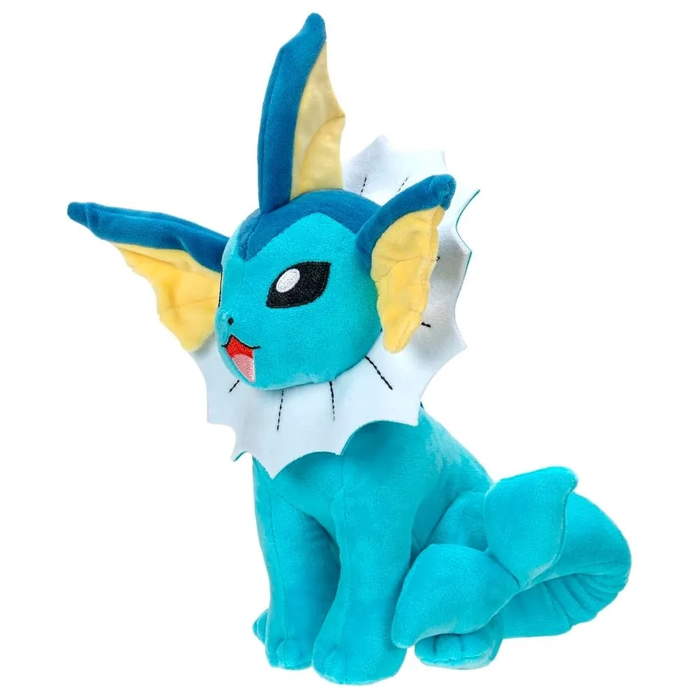 JAZWARES Pokemon: Vaporeon - Peluche 20cm