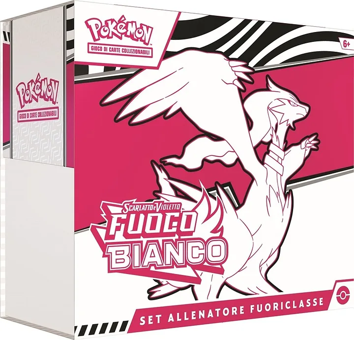 Pokémon GCC Scarlatto e Violetto Fuoco Bianco – Set Allenatore Fuoriclasse