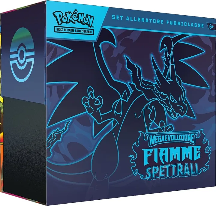 Pokémon GCC Megaevoluzione Fiamme Spettrali – Set Allenatore Fuoriclasse