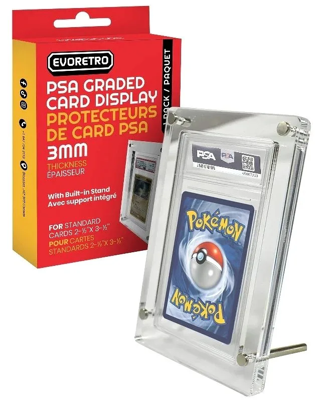 EVORETRO - PSA Graded Card Acrylic Display Protector