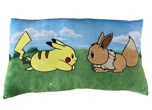 POKEMON - Cuscino: Pikachu & Eevee Running 60cm
