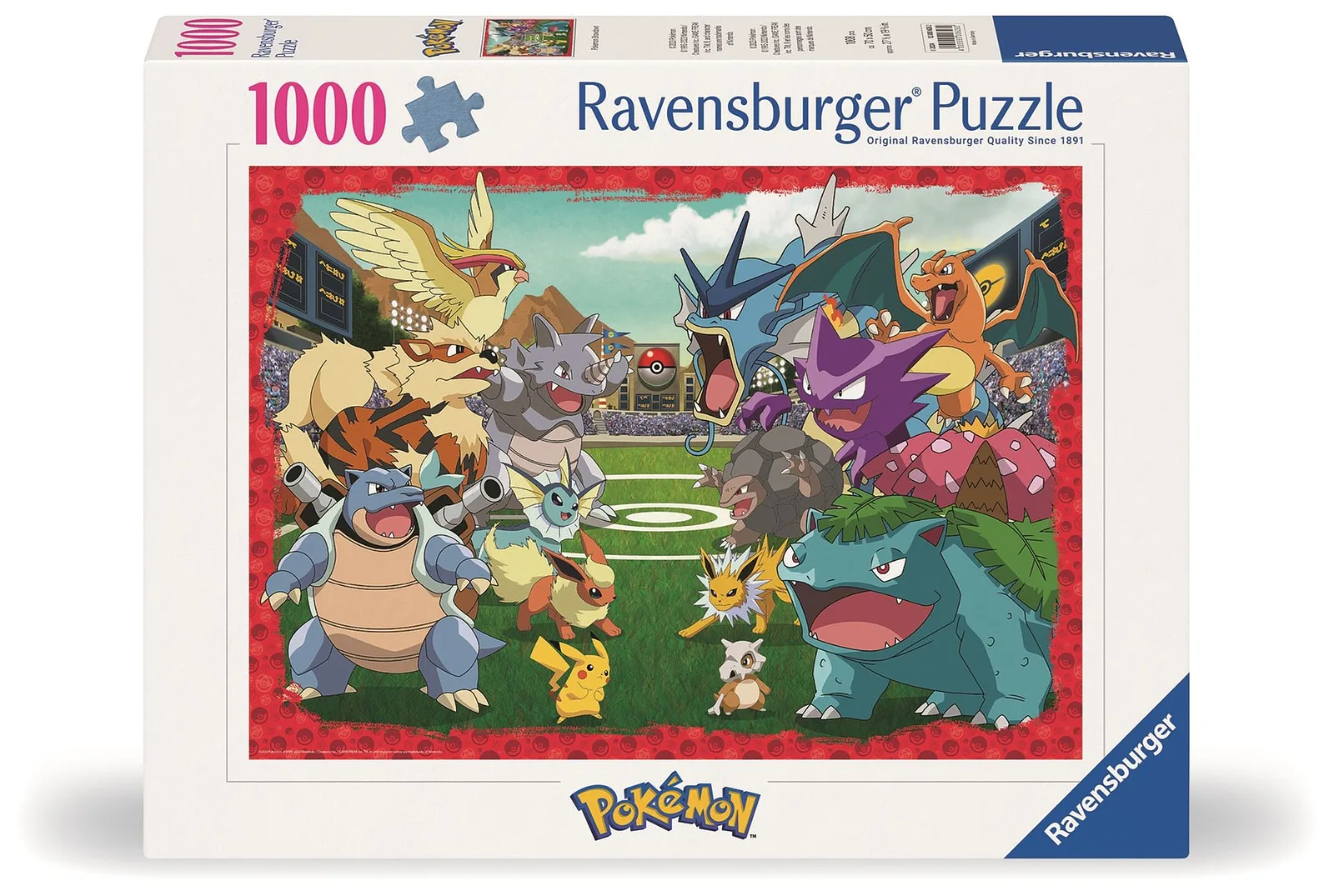 RAVENSBURGER Pokemon Puzzle licenziato 1000 pz
