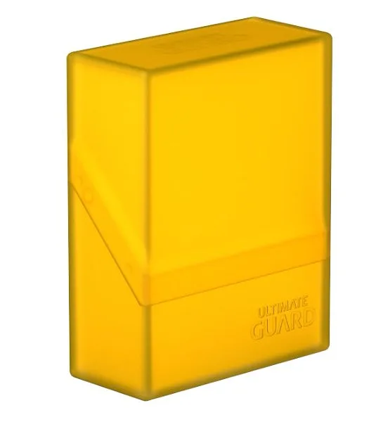 ULTIMATE GUARD Boulder Deck Case 40+ Standard Size Amber