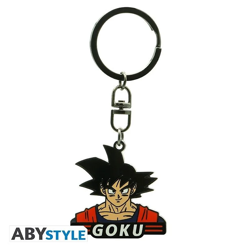 ABYSTYLE DRAGON BALL - Portachiavi in metallo: "Goku"