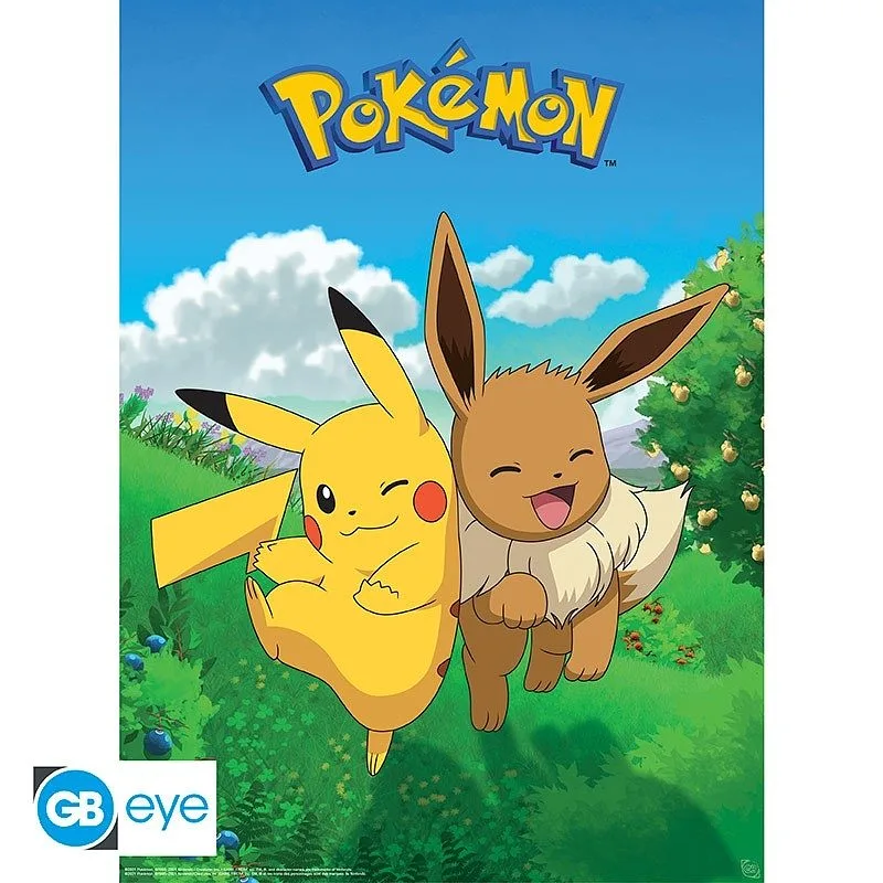 ABYSTYLE POKEMON - Set 2 Poster: "Environments" (52x38)