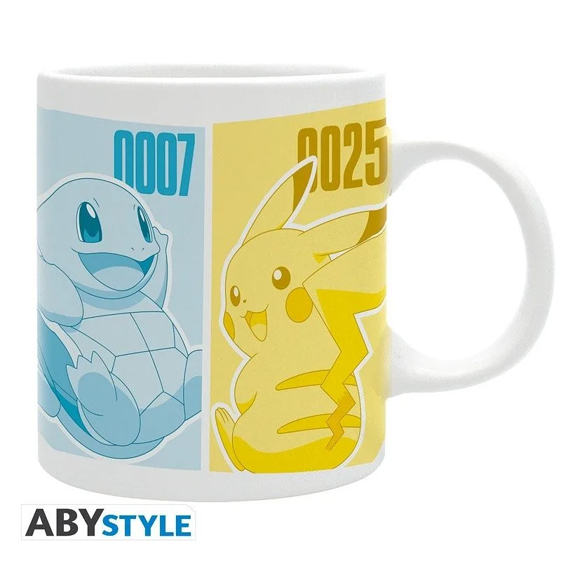 ABYSTYLE POKEMON - Tazza 320 ml: "Pikachu & Kanto Starters"
