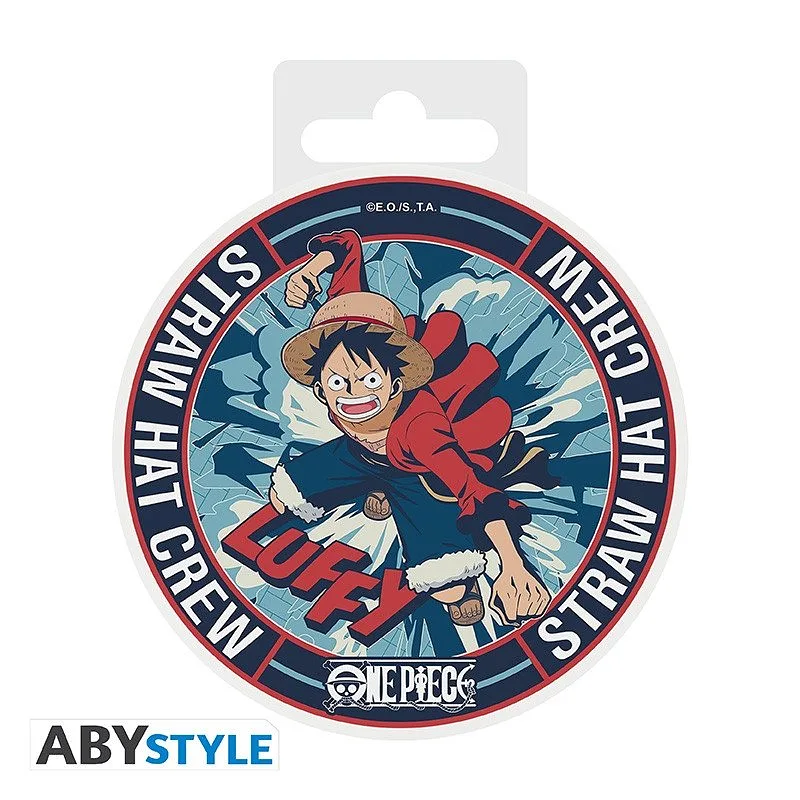ABYSTYLE ONE PIECE - Sottobicchiere in ceramica: "Luffy"