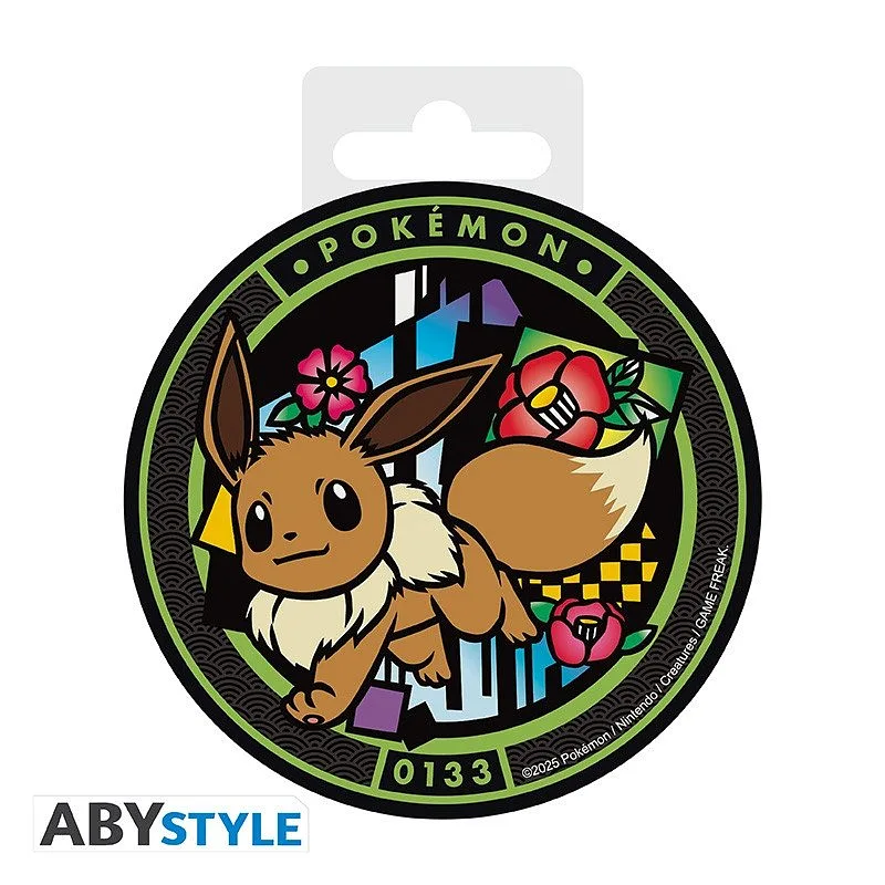 ABYSTYLE POKEMON - Sottobicchiere in ceramica: "Evee"