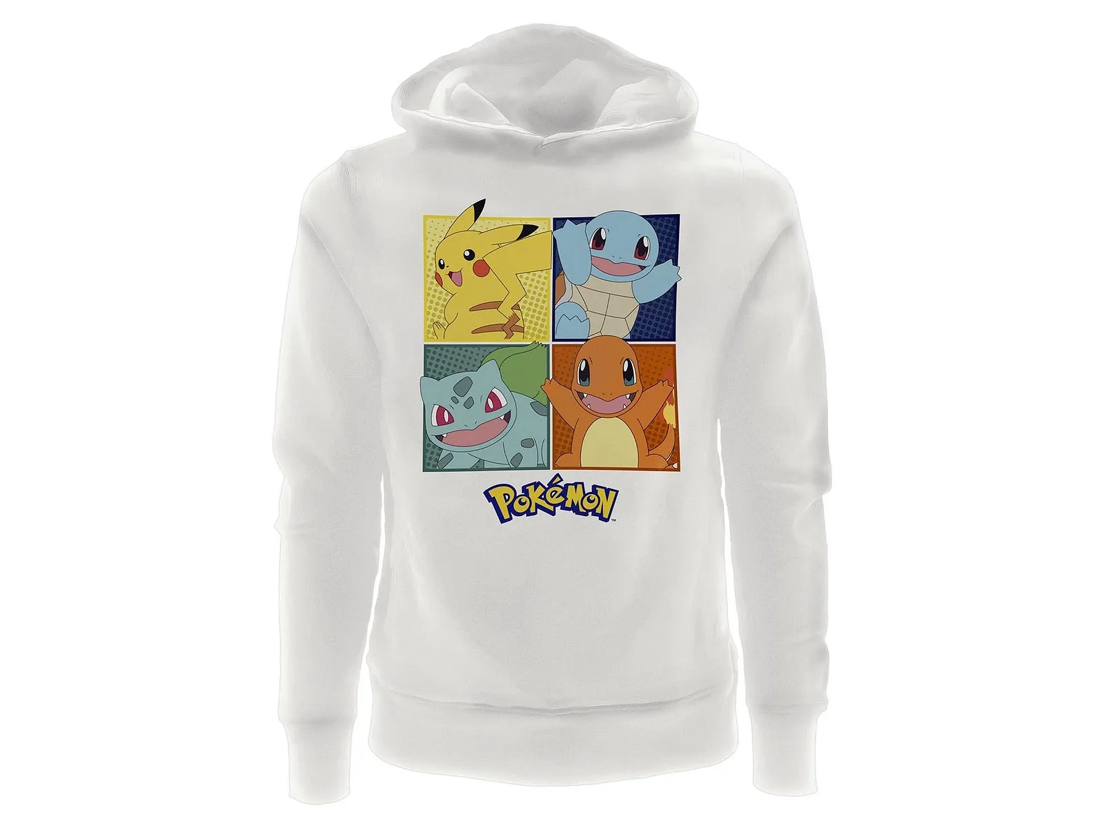 POKEMON PERSONAGGI FELPA 7-8 ANNI BIANCA