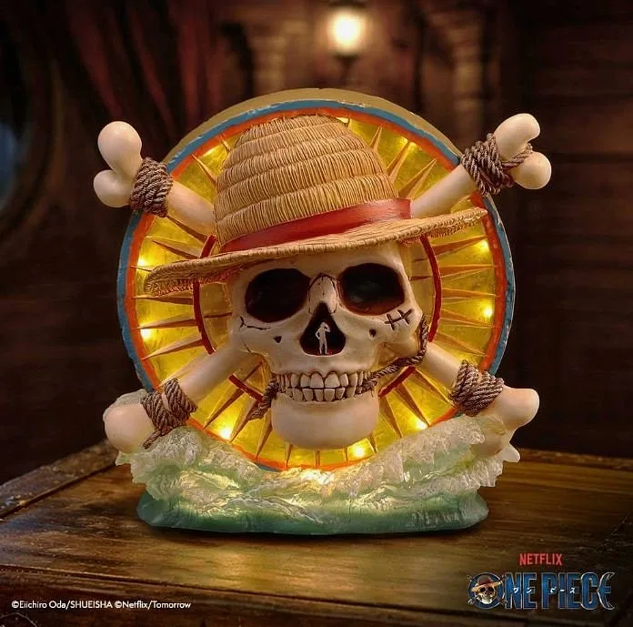 Nemesis Now 114356 One Piece Jolly Roger Lampada Led
