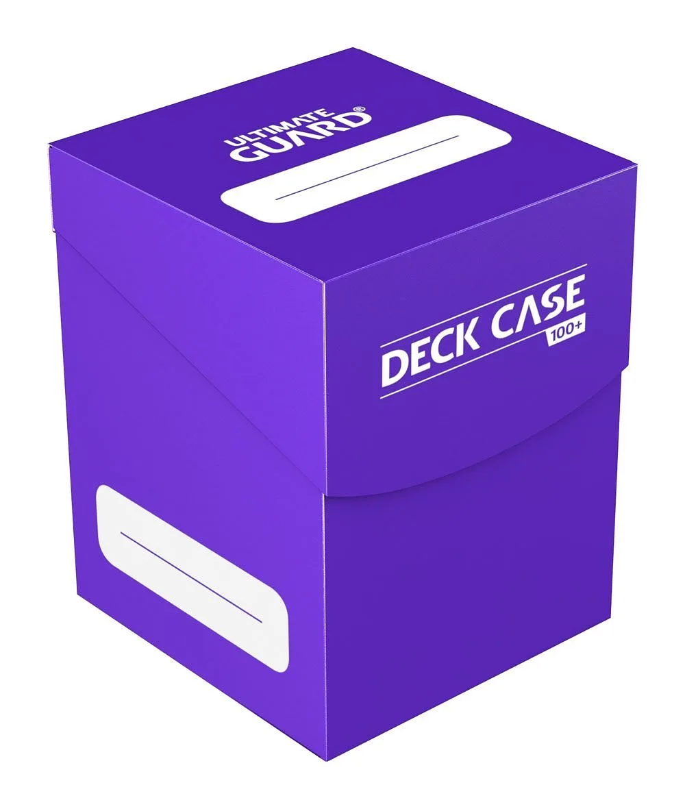 ULTIMATE GUARD Deck Case 100+ Standard Size Purple
