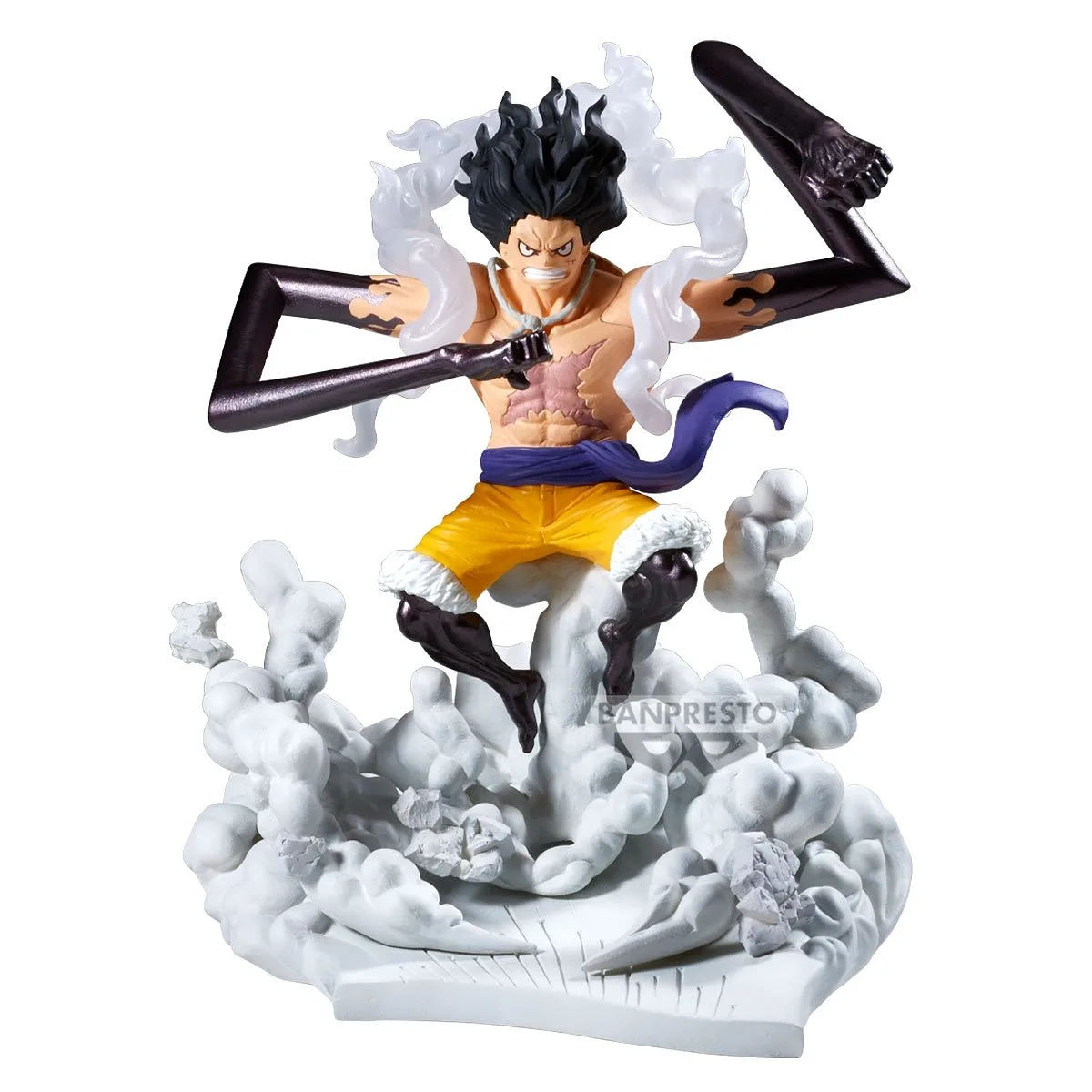 BANPRESTO 71025 - One Piece Senkozekkei - Monkey D.Luffy Gear4