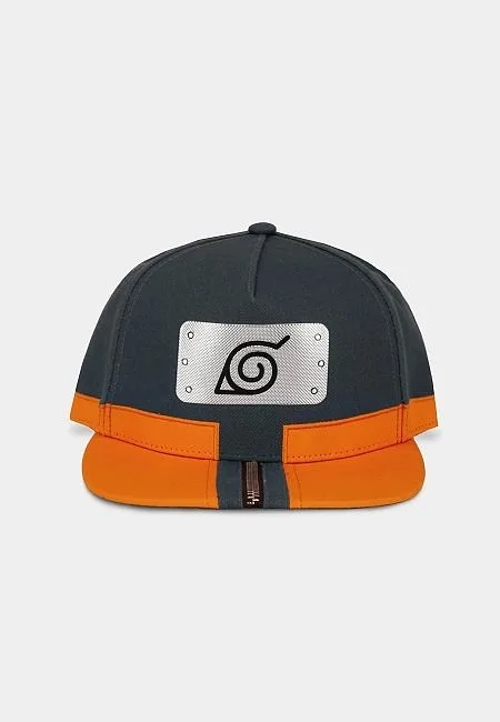 DIFUZED Cappellino Naruto Shippuden - Leaf (Orange)