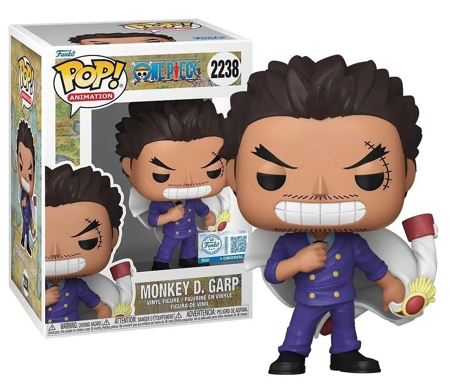 FUNKO POP Animation: One Piece - 2238 Monkey D. Garp (Exclusive) 9cm