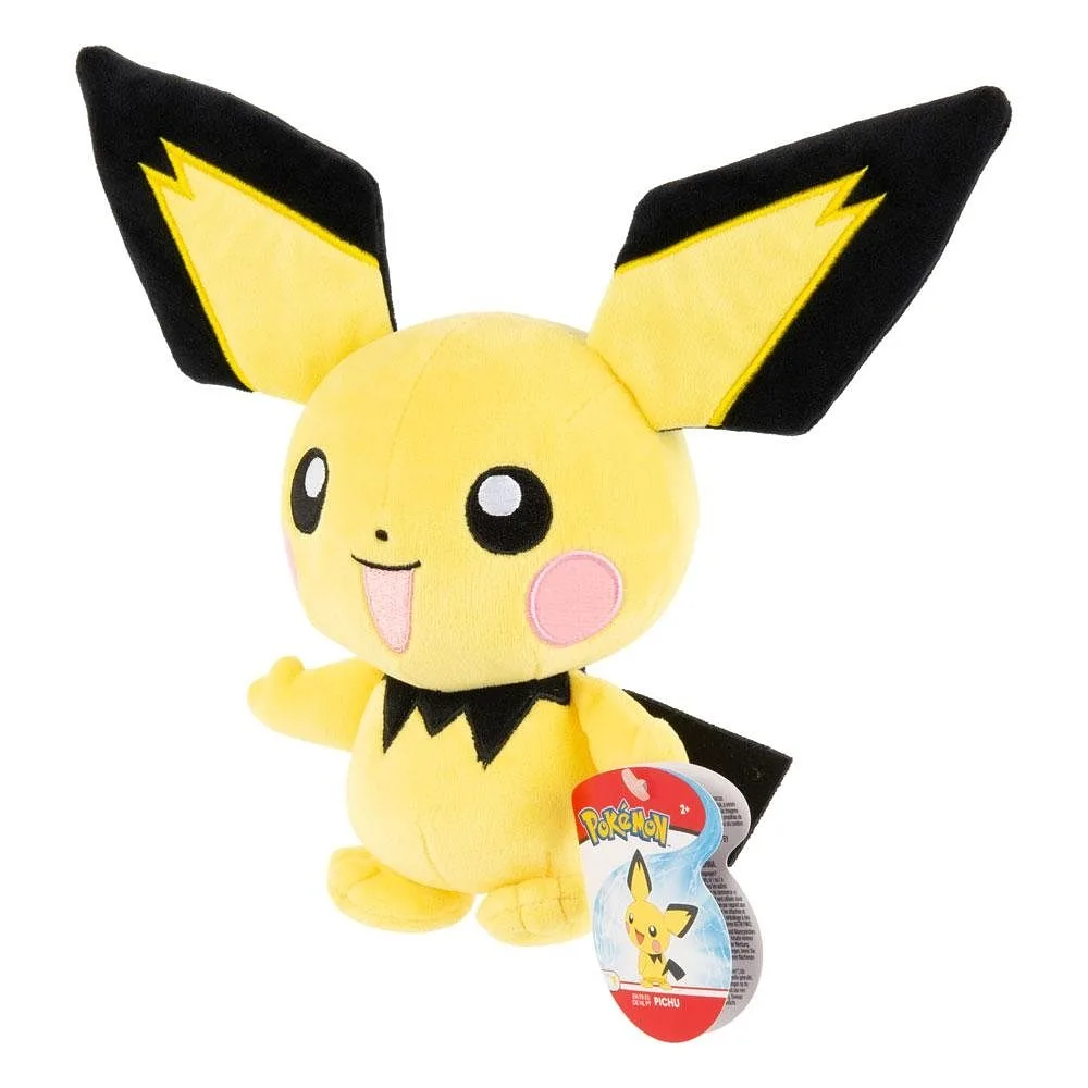 JAZWARES Pokemon: Pichu - Peluche 20cm