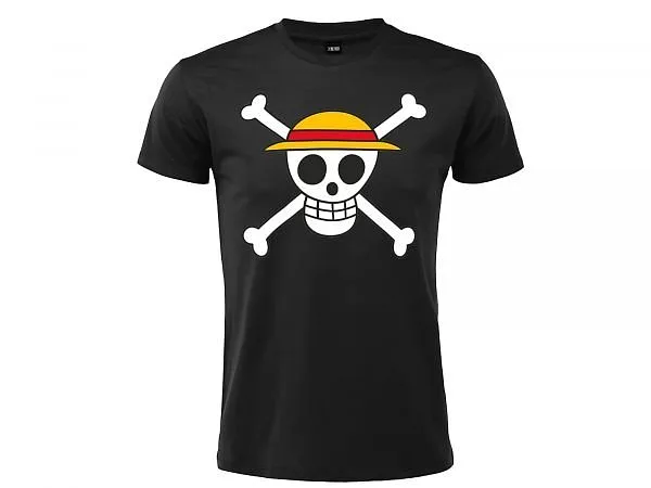 ONE PIECE : LOGO T-SHIRT NERA L