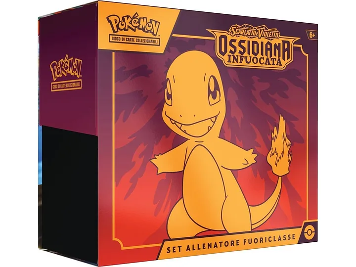 POKEMON - SV03 Set Allenatore Fuoriclasse Scarlatto e Violetto Ossidiana Infuocata - ITA