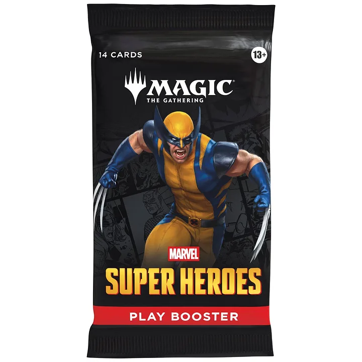 MAGIC - UNIVERSES BEYOND - MARVEL SUPERHEROES - PLAY BOOSTER DISPLAY - (BOX 30) - INGLESE