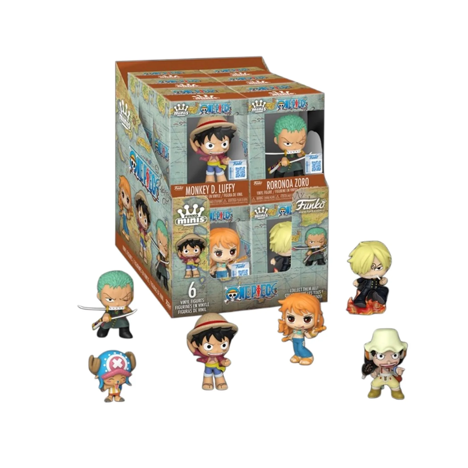 FUNKO Mystery Minis - One Piece 12pz