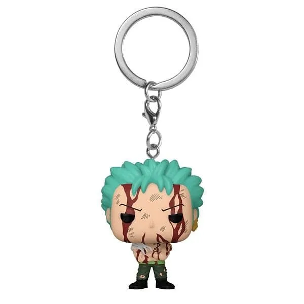 FUNKO POP One Piece - Portachiavi Zoro (Nothing Happened) 4 cm