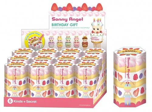 SONNY ANGEL Happy Birthday Gift Series 1pz Assortimento