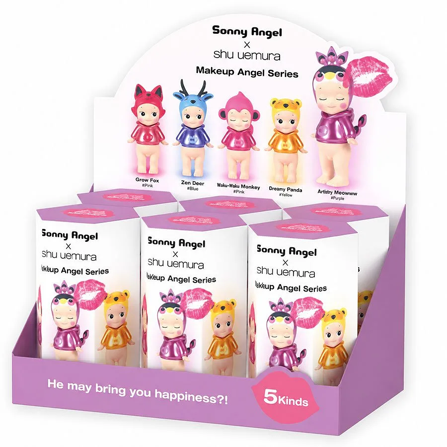 SONNY ANGEL X Shu Uemura Makeup Angel Serie 1pz Assortimento