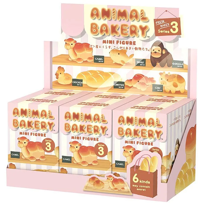 ANIMAL BAKERY Mini Figure Series 3 1pz Assortimento