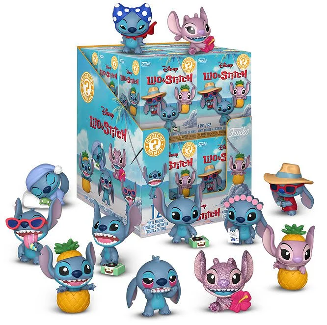 FUNKO MYSTERY MINI Disney Stitch & Angel 1pz Assortimento