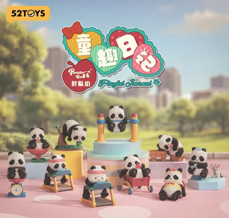 PANDA ROLL Playful Journal Series 1pz Assortimento