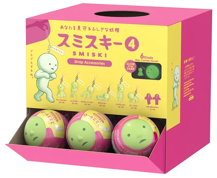 SMISKI Capsule Strap Series 4 GLOW 1pz Assortimento