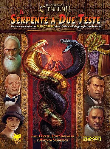 Il Richiamo di Cthulhu 7ª edizione – Pulp Cthulhu: Il Serpente a Due Teste