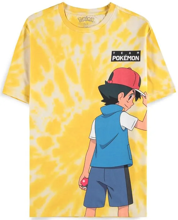 T-Shirt Deluxe Pokemon Ash & Pikachu XL